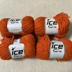 トルコ製毛糸・ice yarns・Wool Bulky・4玉