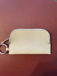ベージュ 財布　コインケース　フラグメントケース　新品