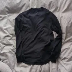 ユニクロマメクロゴウチ HEATTECH 長袖Tシャツ M ブラック