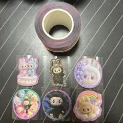 ロールシール　ラブブ　ロール売り