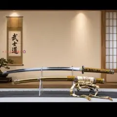 徳川 金栗 強反り太刀 日本刀 模造刀 武具 コレクション 置物 観賞用