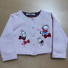 ファミリア♡カーディガン♡90センチ♡ピンク