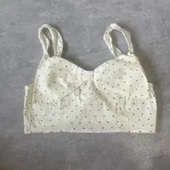 H&M キャミソール　夏　花柄　ドット