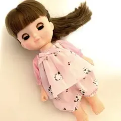メルちゃんソランちゃんパジャマ　シマエナガ　＊827