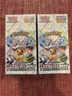 ポケモンカード テラスタルフェスEX 2BOX シュリンク付き