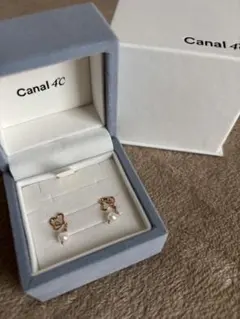 Canal4°C 品番：151346553112 K10ピンクゴールド ピアス