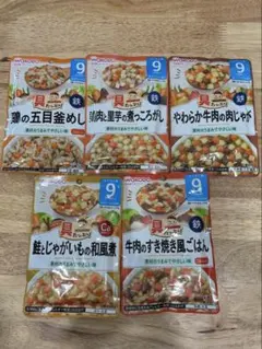 離乳食　9ヶ月から　5個セットのサムネイル