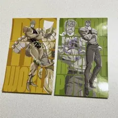 ジョジョ×スシロー/トラベルステッカー 2枚セット DIO・ジョセフ