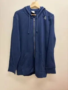 希少サイズ　Reebok（リーボック）フレンチテリー フルジップパーカー