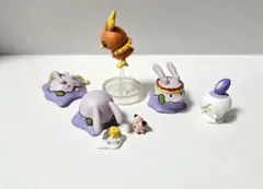 ポケットモンスター ヌメラのコレクションフィギュアだもの 3種