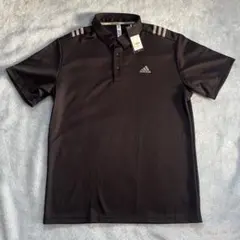 adidas golf アディダスゴルフ 半袖ポロシャツ ブラック新品、未使用品