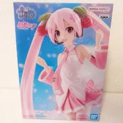 ②【新品未開封】桜ミク BANPRESTO EVOLVE フィギュア
