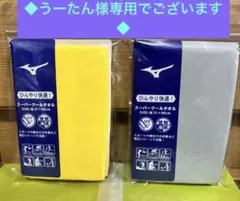 ◆うーたん様専用でございます◆ ★ミズノ★ ひんやり快適スーパークールタオル