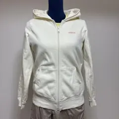 adidas フード付きパーカーホワイト