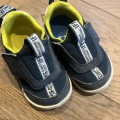 スリッポンシューズ ネイビー/イエロー 13.5cm イフミー IFME