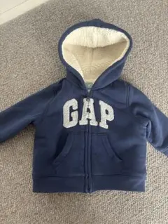 ベビー ギャップ ボアパーカー ネイビー