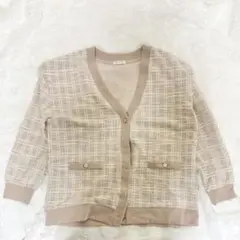 【Honeys】カーディガン （ピンク）