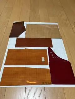 ステンドグラス 用ガラス 端材ガラス アンバー、黄系など多種