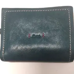 Dakota 二つ折り財布 レザー グリーンのサムネイル