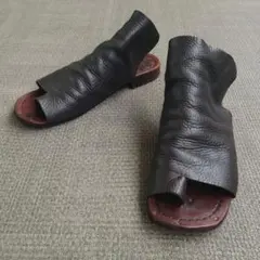 USED】25.5cm prtl x 4R4s レザーサンダル ポルタユ - メルカリ