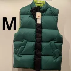 aphrodite0204様専用ユニクロマルニオーバーサイズダウンベストグリーン