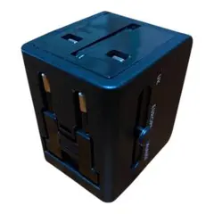 ⭐️電源アダプタ⭐️ 万国共通　変換プラグ　USBポート付　急速充電