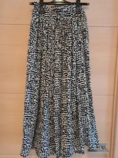 レオパード柄　フレアスカート Mサイズ