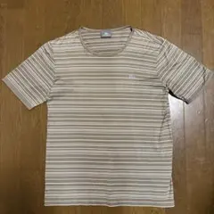 LACOSTE ボーダーTシャツ ベージュサイズ3 TH994C JE-12