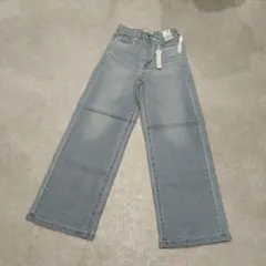 SOMETHING LISA WIDE デニムパンツ ライトブルー Sのサムネイル