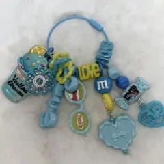 ブルー系 キーホルダー チャームのサムネイル