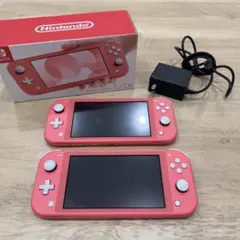 【Nintendo Switch Lite コーラル 2台セット】
