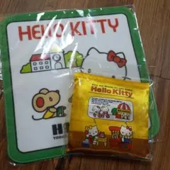 Hello Kitty 展エコバック&おまけのタオル ハンカチセット