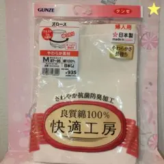 GUNZE 抗菌防臭加工 綿100% ショーツ M