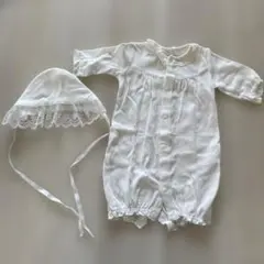 西松屋　ベビーカバーオール　お宮参り