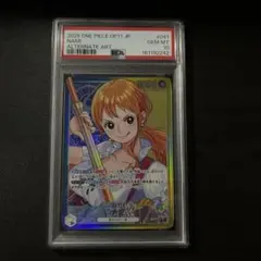 PSA10ナミ L リーダーパラレル(リーパラOP03-040 墨絵 強大な敵 - メルカリ