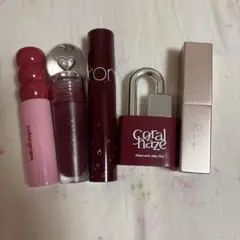 リップ5点セット　ブルベ冬カラー