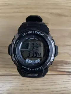 CASIO G-SHOCK ブラック腕時計 腕時計メンズCASIOカシオG-shockジーショックデジタル文字盤2236