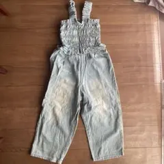 デニムオーバーオール サイズ120