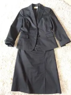 アリスバーリー　スカート＆ジャケット　スーツ　ブラック　9号