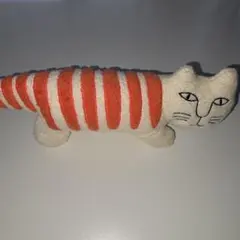 Lisa Larson 猫 ぬいぐるみ オレンジ