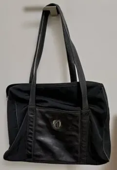 ANNE KLEIN II アンクラインⅡ トートバッグ ブラック黒 A4収納可のサムネイル