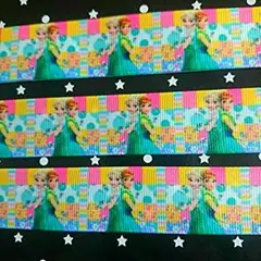 ハンドメイド用 3m❤ アナ雪 C ❤ グログランリボン #