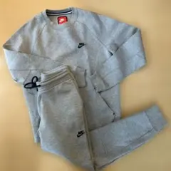 NIKE テックフリース グレー 上下セットS