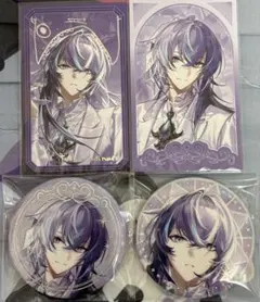 にじさんじ Dytica 3周年 星導ショウ チェキ 缶バッジ