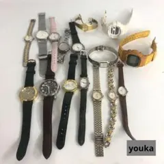 腕時計 まとめ売り レディース メンズ クォーツ ジャンク含む 大量セット