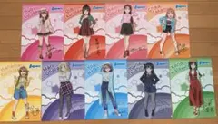 セブンイレブン限定ラブライブ！Aqours キャラクタークリアファイル9種セット
