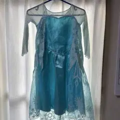 FROZEN 雪の結晶ドレス 水色