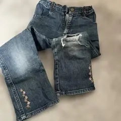 デニム長ズボン 120サイズ