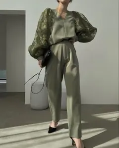 willfully バルーンスリーブ セットアップ