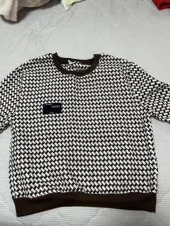 千鳥柄トレーナー、スウェット